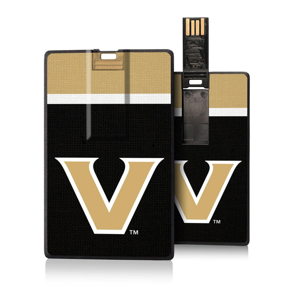 Vanderbilt Commodores Stripe Credit Card USB Drive 32GB