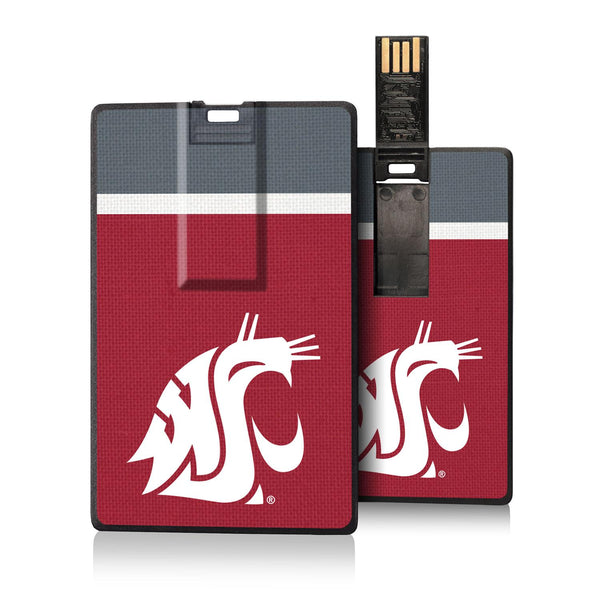 Washington State Cougars Stripe Credit Card USB Drive 32GB