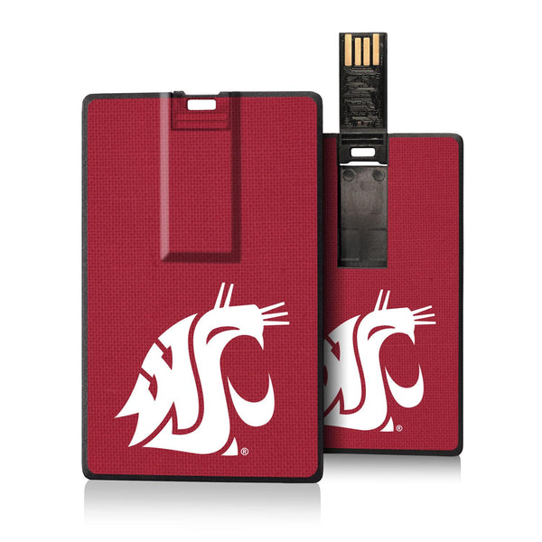 Washington State Cougars Solid Credit Card USB Drive 32GB