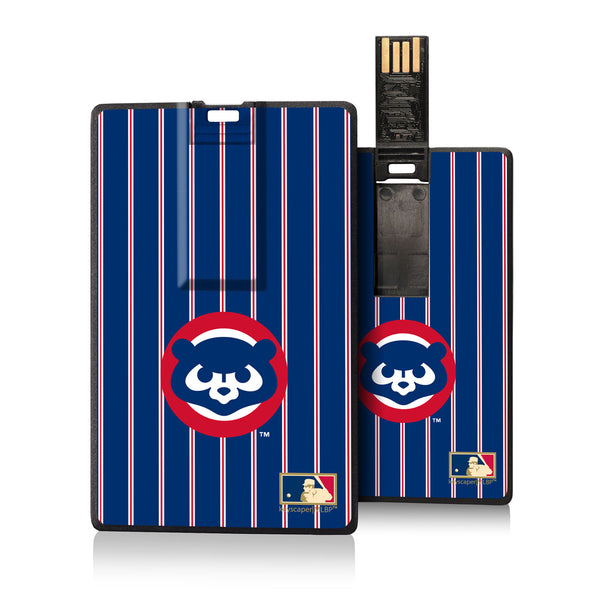 Chicago Cubs Home 1979-1998 - Cooperstown Collection Pinstripe Credit Card USB Drive 16GB
