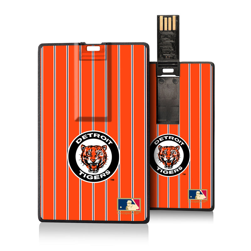 Detroit Tigers 1961-1963 - Cooperstown Collection Pinstripe Credit Card USB Drive 16GB