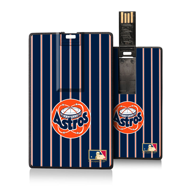 Houston Astros 1977-1998 - Cooperstown Collection Pinstripe Credit Card USB Drive 16GB
