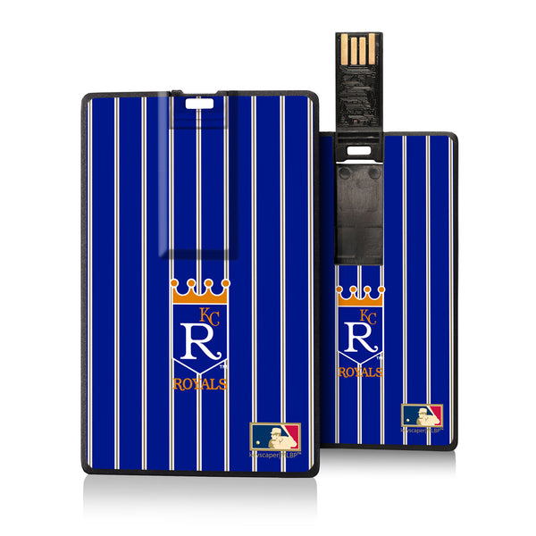 Kansas City Royals 1969-1978 - Cooperstown Collection Pinstripe Credit Card USB Drive 16GB