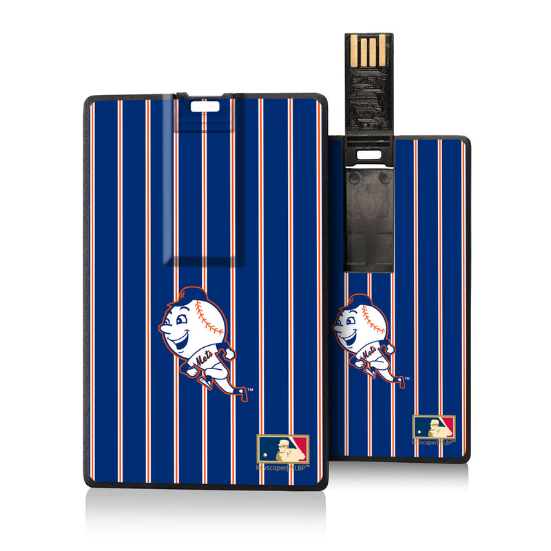 New York Mets 2014 - Cooperstown Collection Pinstripe Credit Card USB Drive 16GB