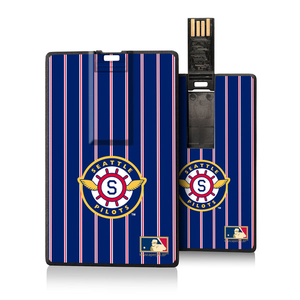Seattle Pilots 1969 - Cooperstown Collection Pinstripe Credit Card USB Drive 16GB