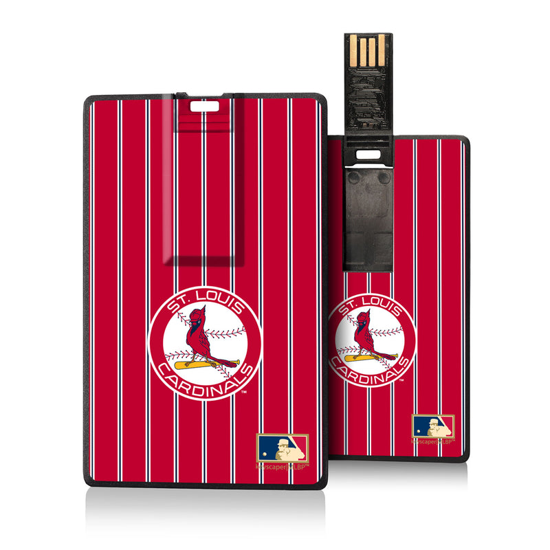 St louis Cardinals 1966-1997 - Cooperstown Collection Pinstripe Credit Card USB Drive 16GB