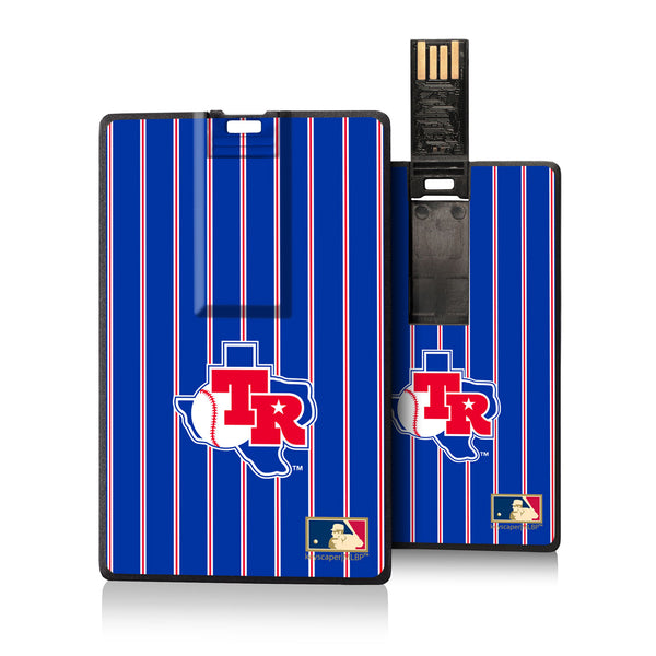 Texas Rangers 1981-1983 - Cooperstown Collection Pinstripe Credit Card USB Drive 16GB
