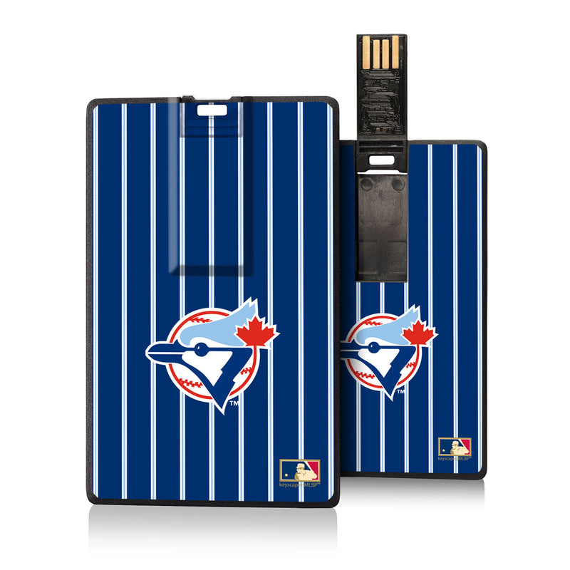 Toronto Blue Jays 1977-1988 - Cooperstown Collection Pinstripe Credit Card USB Drive 16GB