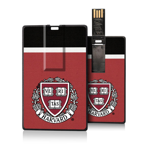 Harvard Crimson Stripe Credit Card USB Drive 32GB