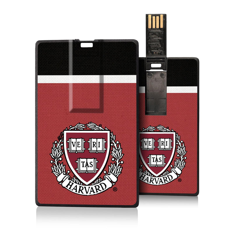 Harvard Crimson Stripe Credit Card USB Drive 32GB