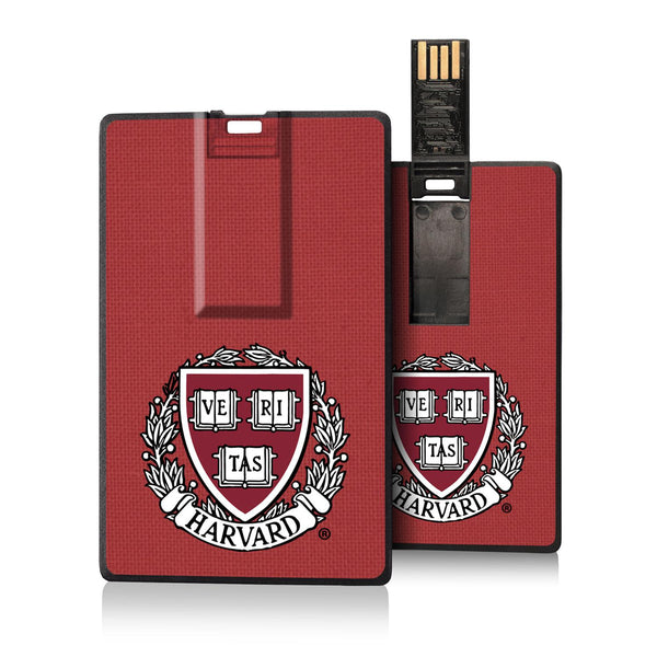 Harvard Crimson Solid Credit Card USB Drive 32GB