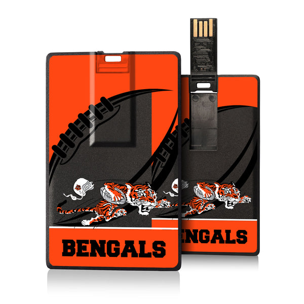 Cincinnati Bengals Passtime Credit Card USB Drive 32GB