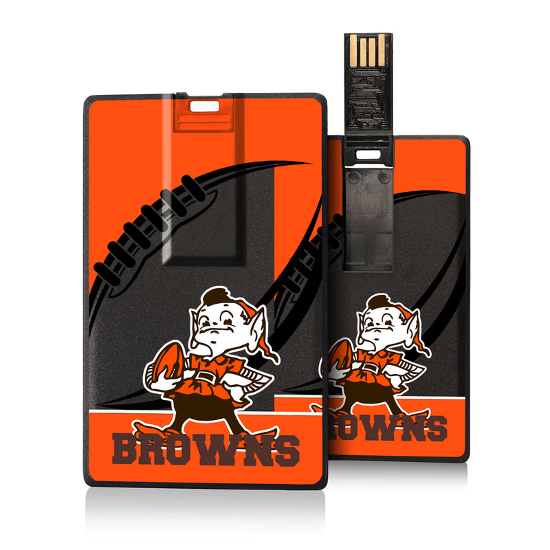 Cleveland Browns Passtime Credit Card USB Drive 32GB