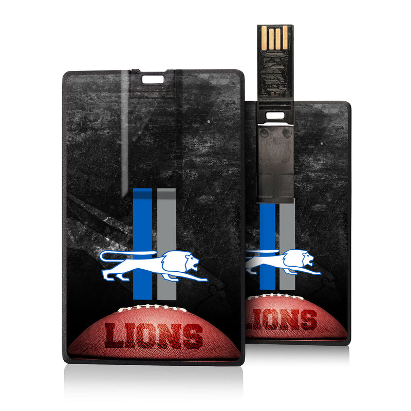 Detroit Lions Retro Legendary Credit Card USB Drive 32GB