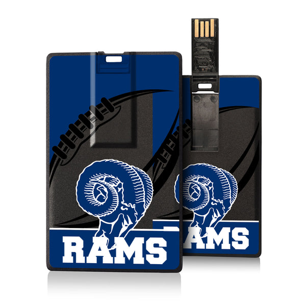 Los Angeles Rams Passtime Credit Card USB Drive 32GB