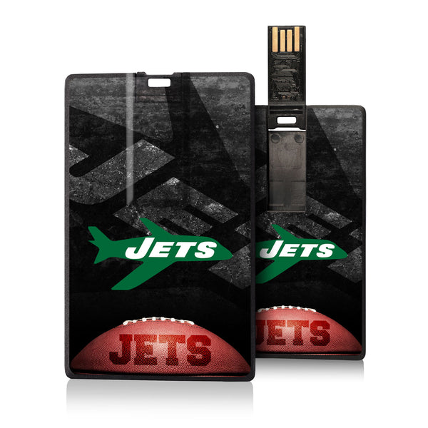 New York Jets 1963 Historic Collection Legendary Credit Card USB Drive 32GB