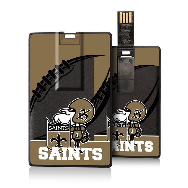 New Orleans Saints Passtime Credit Card USB Drive 32GB