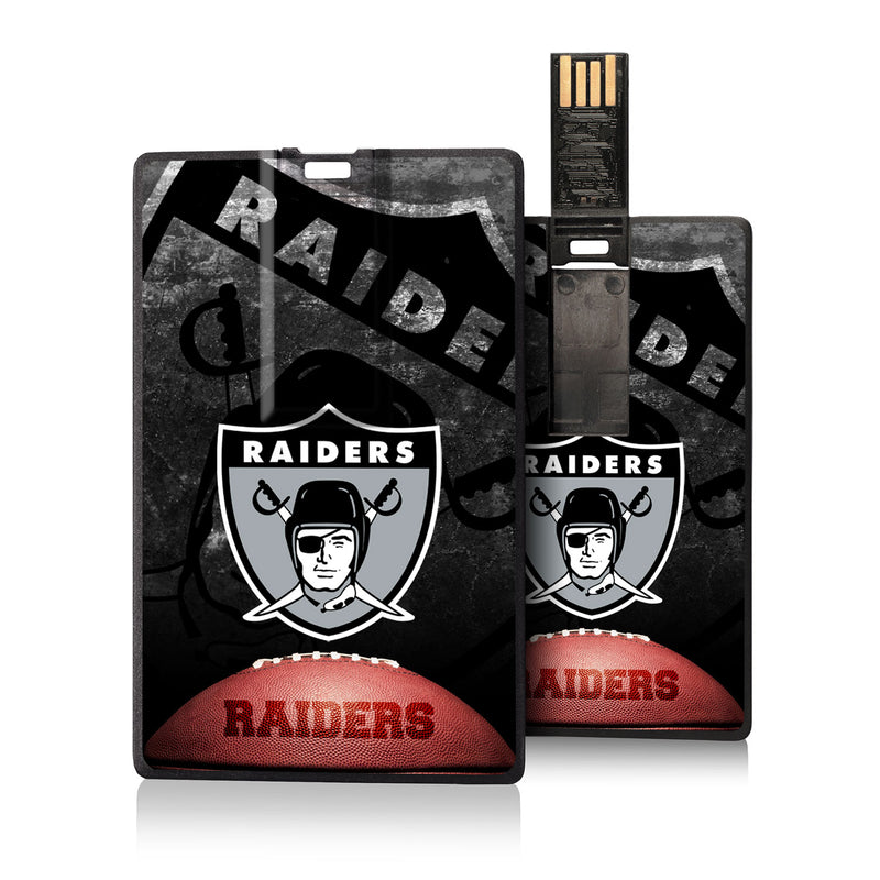 Oakland Raiders 1963 Historic Collection Legendary Credit Card USB Drive 32GB