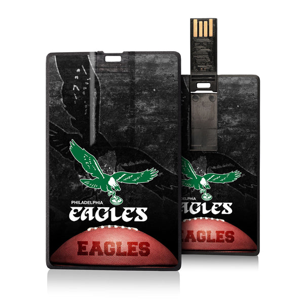Philadelphia Eagles 1973-1995 Historic Collection Legendary Credit Card USB Drive 32GB