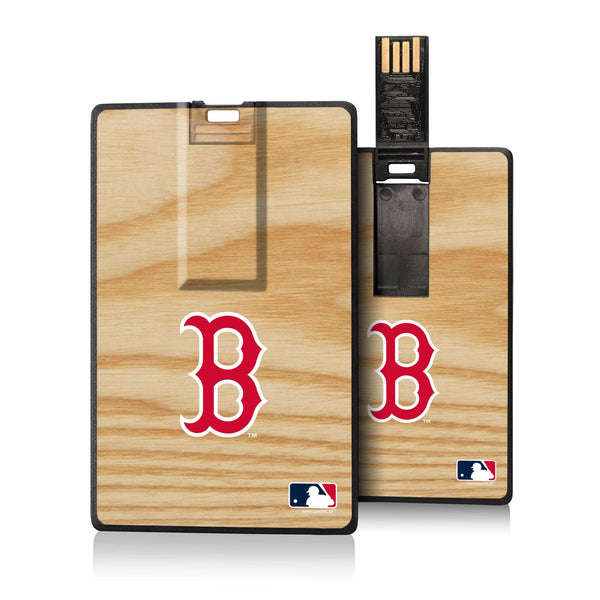 Boston Red Sox Wood Bat Credit Card USB Drive 32GB