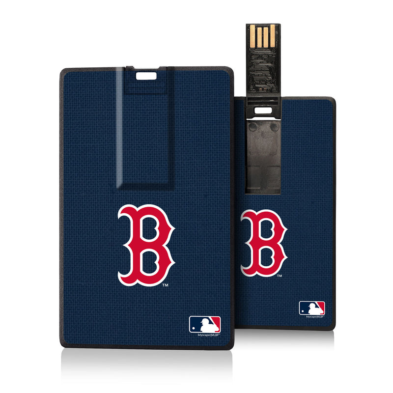Boston Red Sox Red Sox Solid Credit Card USB Drive 16GB