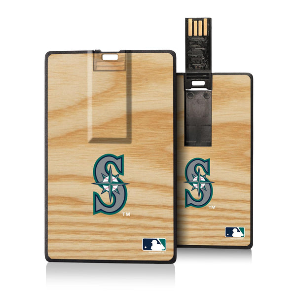 Seattle Mariners Wood Bat Credit Card USB Drive 32GB