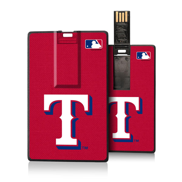 Texas Rangers Solid Credit Card USB Drive 32GB