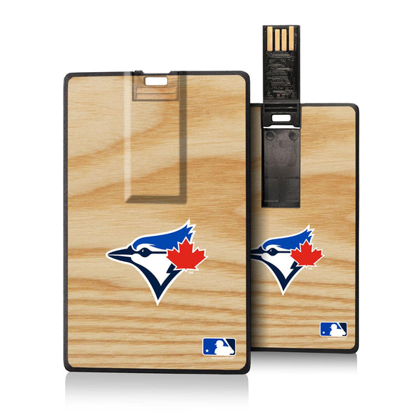 Toronto Blue Jays Wood Bat Credit Card USB Drive 32GB