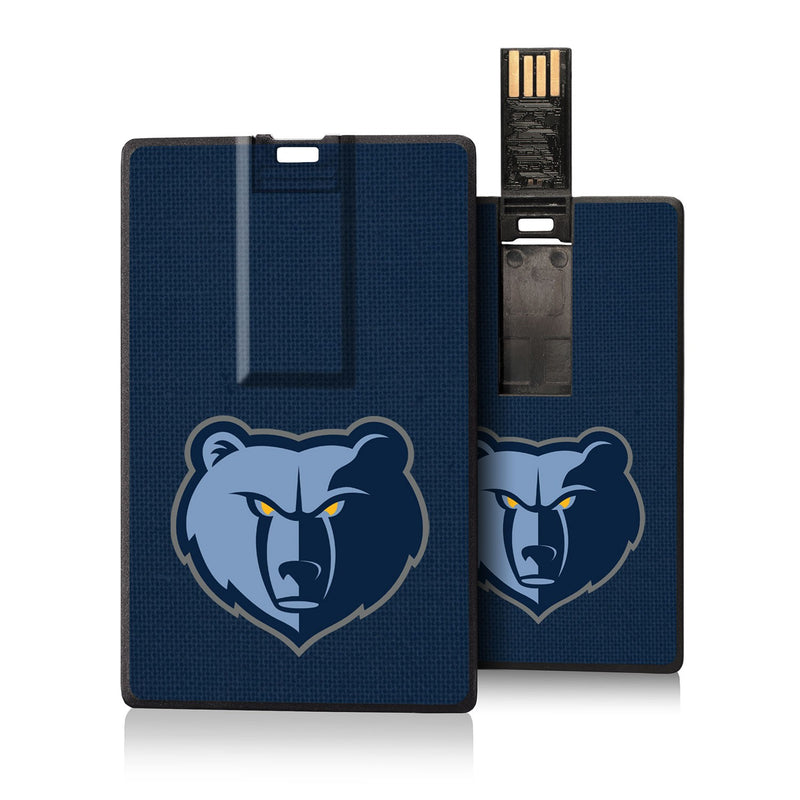 Memphis Grizzlies Solid Credit Card USB Drive 32GB