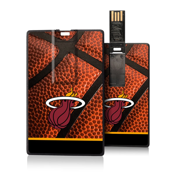 Miami Heat Basketball Credit Card USB Drive 32GB