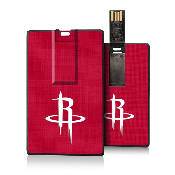 Houston Rockets Solid Credit Card USB Drive 32GB