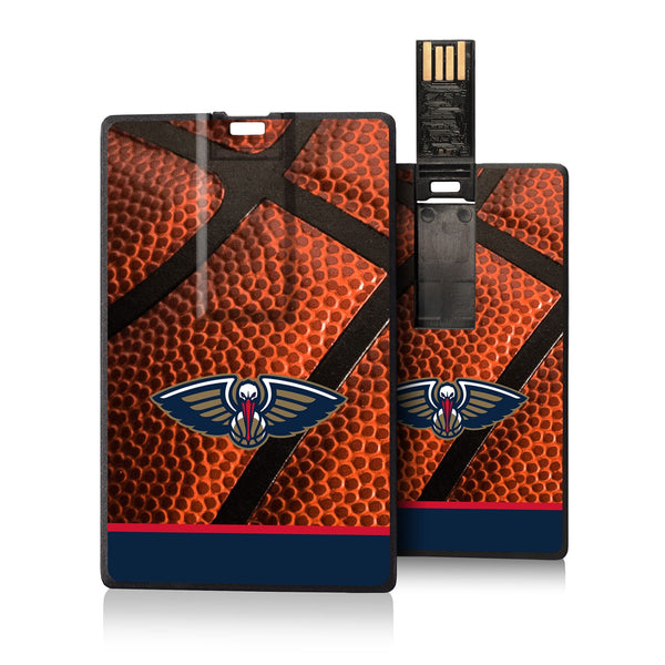 New Orleans Pelicans Basketball Credit Card USB Drive 32GB