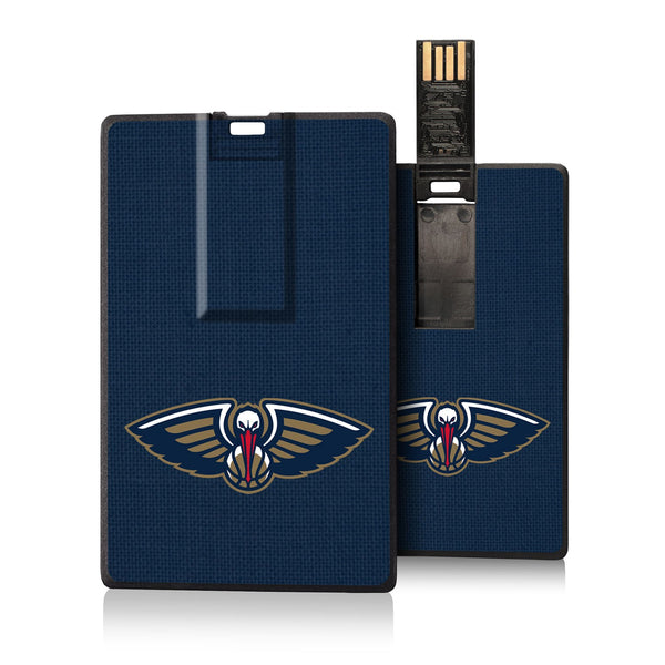 New Orleans Pelicans Solid Credit Card USB Drive 32GB