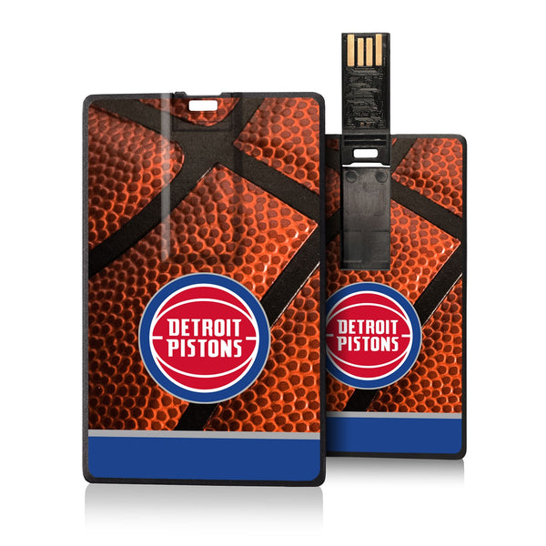 Detroit Pistons Basketball Credit Card USB Drive 32GB