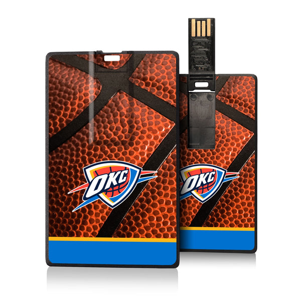 Oklahoma City Thunder Basketball Credit Card USB Drive 32GB