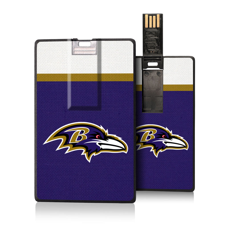 Baltimore Ravens Stripe Credit Card USB Drive 16GB