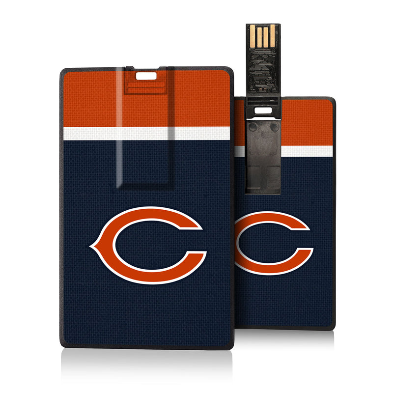Chicago Bears Stripe Credit Card USB Drive 16GB