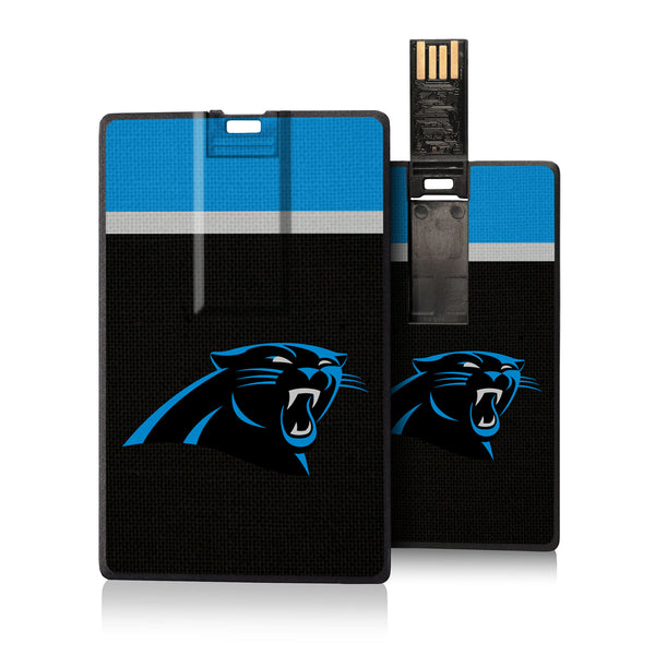 Carolina Panthers Stripe Credit Card USB Drive 16GB