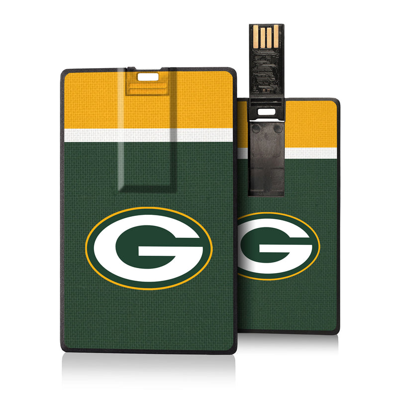 Green Bay Packers Stripe Credit Card USB Drive 16GB