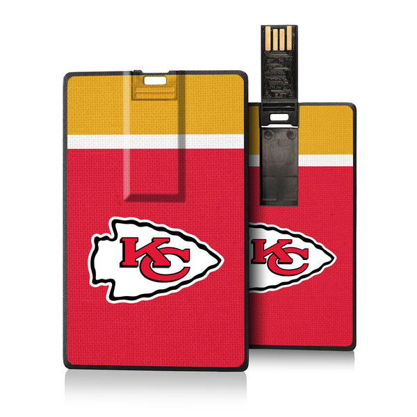 Kansas City Chiefs Stripe Credit Card USB Drive 16GB