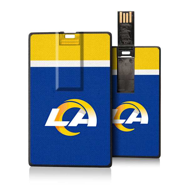 Los Angeles Rams Stripe Credit Card USB Drive 16GB