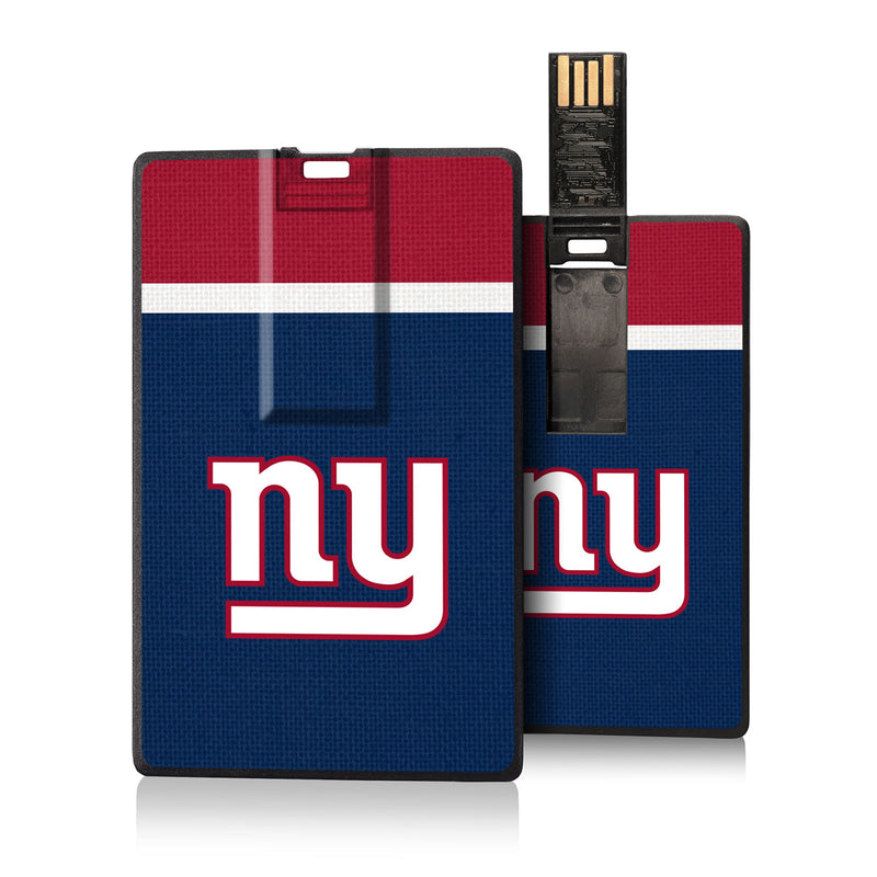 New York NY Giants Stripe Credit Card USB Drive 16GB