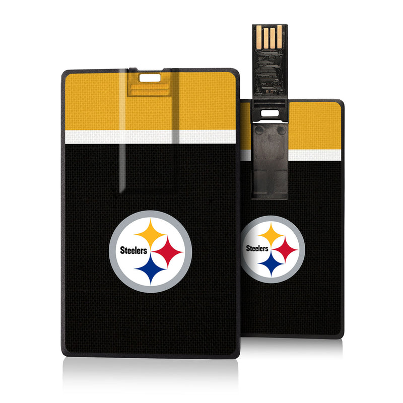 Pittsburgh Steelers Stripe Credit Card USB Drive 16GB