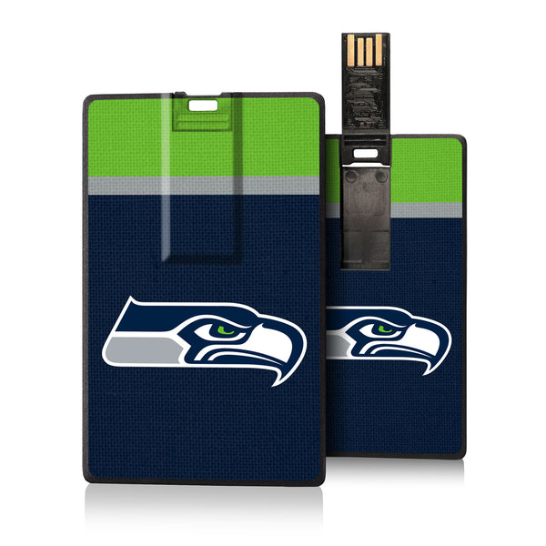 Seattle Seahawks Stripe Credit Card USB Drive 16GB