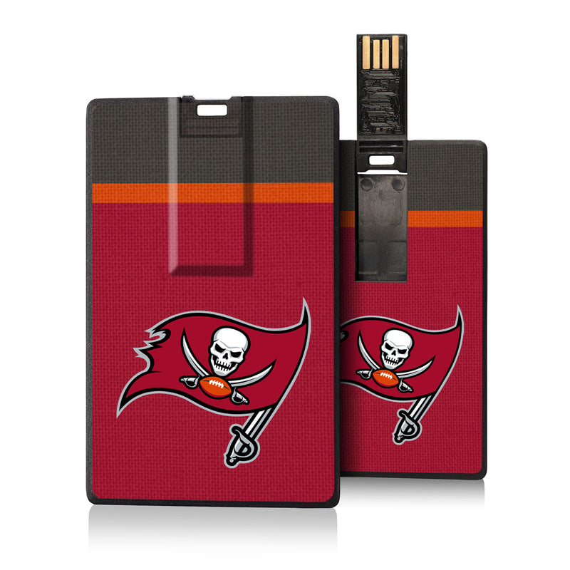 Tampa Bay Buccaneers Stripe Credit Card USB Drive 32GB