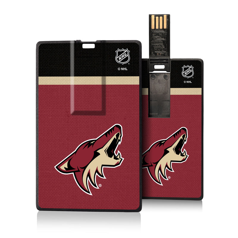 Arizona Coyotes Stripe Credit Card USB Drive 32GB