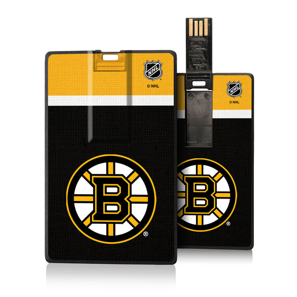 Boston Bruins Stripe Credit Card USB Drive 32GB