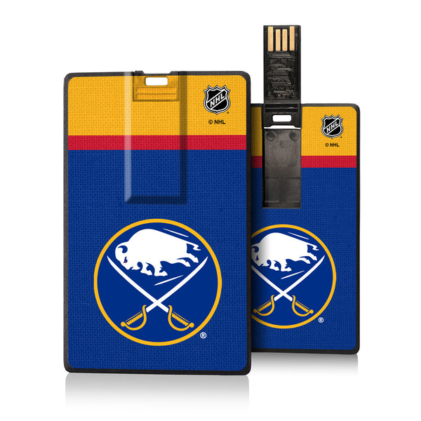 Buffalo Sabres Stripe Credit Card USB Drive 32GB