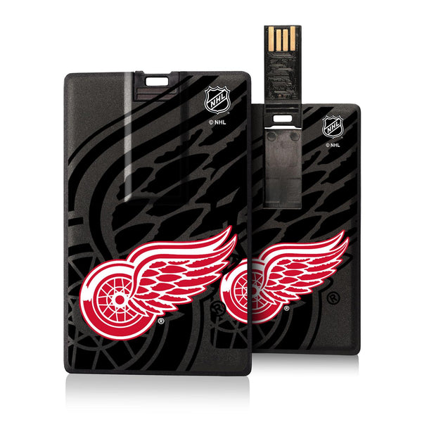 Detroit Red Wings Tilt Credit Card USB Drive 32GB