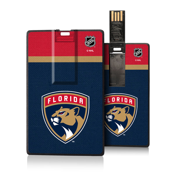 Florida Panthers Stripe Credit Card USB Drive 32GB